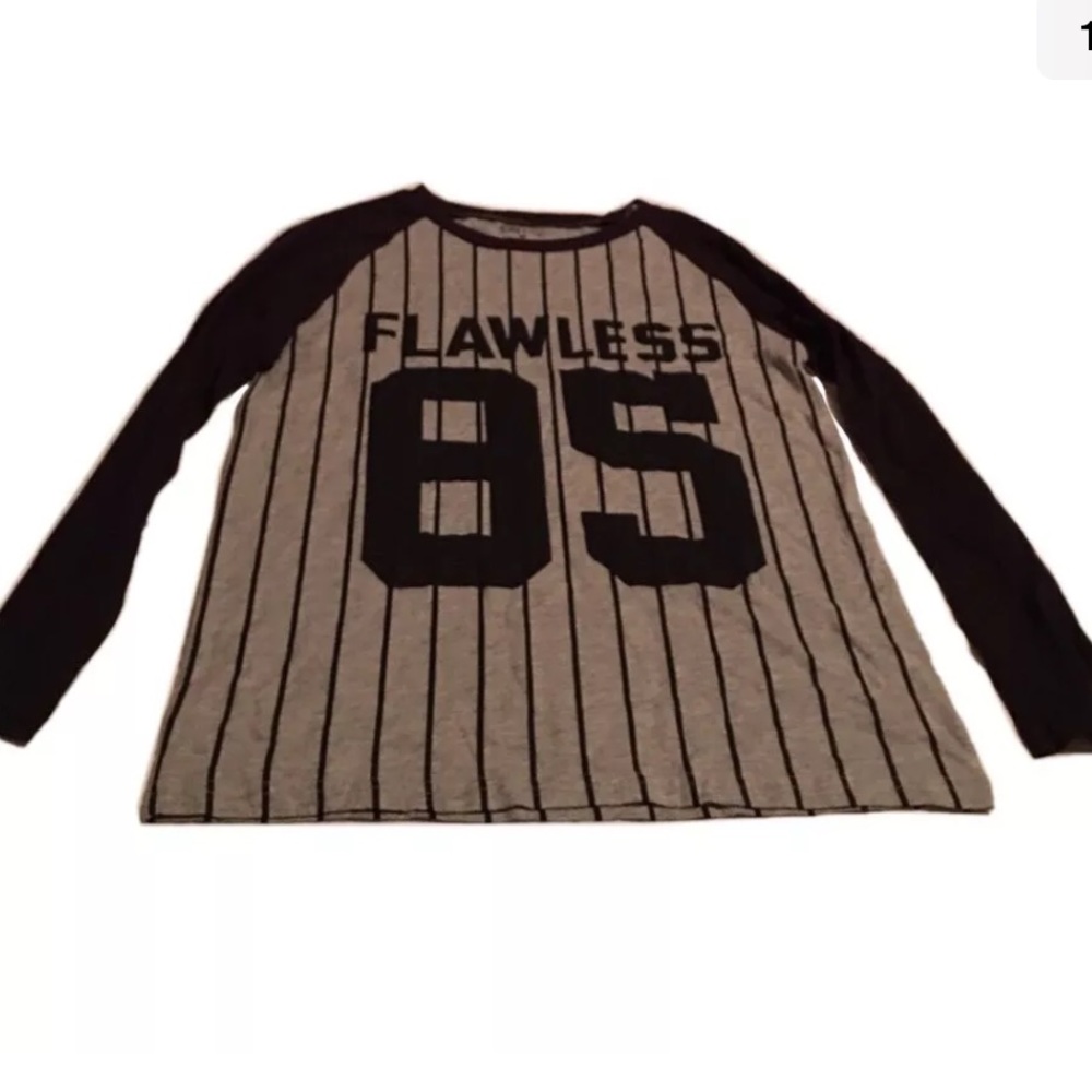 🎈3for$10 Flawless Baseball Tee Long Sleeve - M